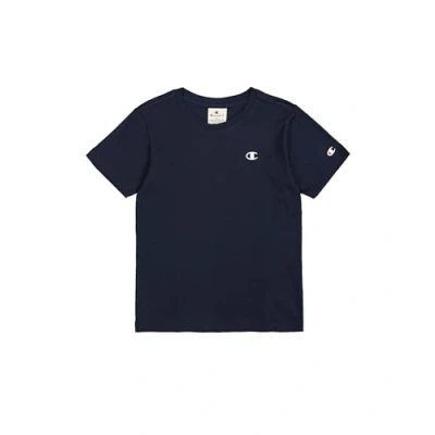 Abbildung von Champion Jungen Legacy Basics B s Crewneck T Shirt, Marineblau, 7 8 Jahre