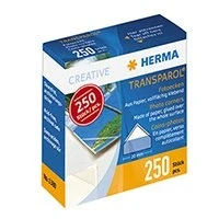 Abbildung von HERMA Fotoalbum Transparol Fotoecken 250 Stück (1380)