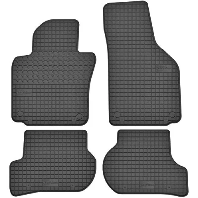 Abbildung von AGCPdirect Gummi Matten Fußmatten Passgenau 4 teilig Set für Skoda Octavia 2 2004 2013 und Yeti 2009 2017