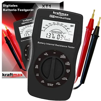 Abbildung von kraftmax Batterietester Profi XT1 Revolution V2 Akku Batterie Tester, (1 St)