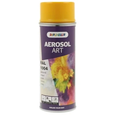 Abbildung von Dupli Color 722479 AEROSOL ART RAL 1004 goldgelb glänzend 400 ml