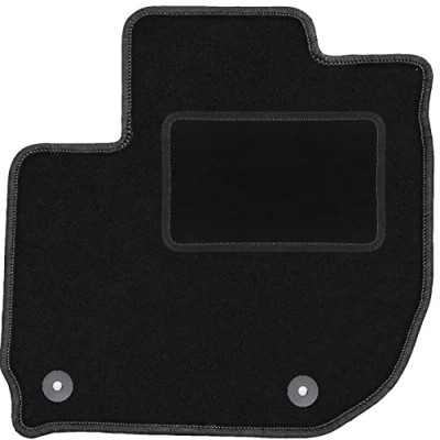 Abbildung von Wielganizator Automatte Passend für Honda HR V II Crossover 2014 2018 Velours Autozubehör Praktische Fußmatte Auto 1 teilig schwarz