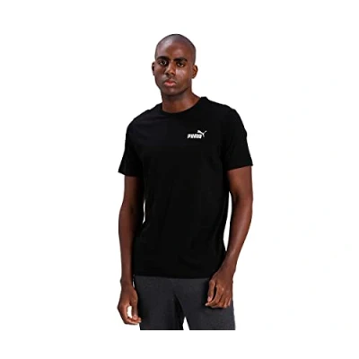 Abbildung von Puma ESS Small LOGO TEE Tshirt basic, Herren, Größe: XS, Mottled anthracite