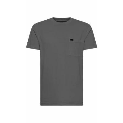 Abbildung von Lee Pocket Tshirt basic, Herren, Größe: Large, Washed black