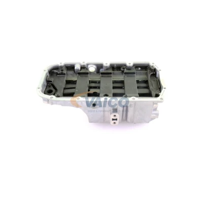 Abbildung von VAICO V40 1484 Ölwanne mit Ölablassschraube Dichtring, ohne Ölwannendichtung Aluminium Original Qualität OPEL: Astra J Schrägheck