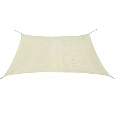 Abbildung von vidaXL Sonnensegel Quadratisch HDPE 3,6x3,6m Garten Sonnenschutz Beschattung