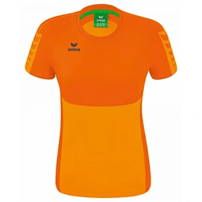 Abbildung von Erima Wings Sport Tshirt, Damen, Größe: 40, Orangeorange