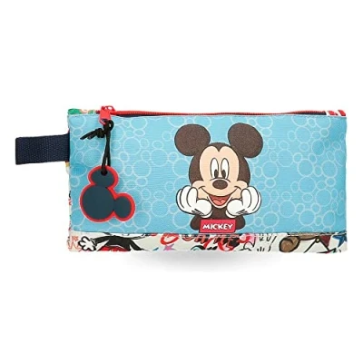 Abbildung von Disney Mickey Be Cool Federmäppchen Blau 22x12 cm Polyester