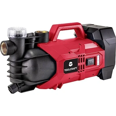 Abbildung von TOOLCRAFT GPG L118 / TAWB 200 Akku Gartenpumpe 2800 l/h 22 m
