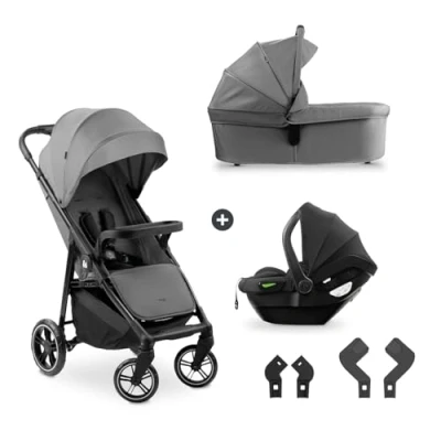 Abbildung von Hauck Kinder Buggy Shop N Care Trio Set, (Set), inkl. Babyschale, Babywanne und Adapter