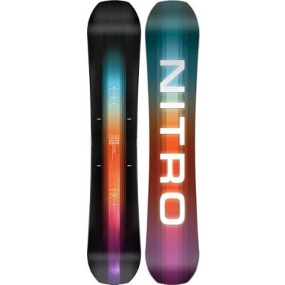 Abbildung von Nitro Snowboards Herren Team Board &#039;25, Freestyle/Freerideboard, Directional Twin, Trüe Camber, All Terrain