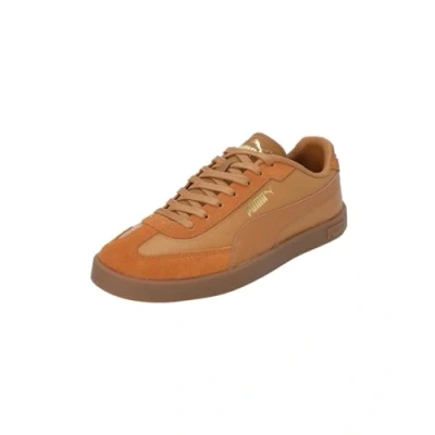 Abbildung von PUMA Club II Era Turnschuhe aus braunem Leder, braun, 42 EU
