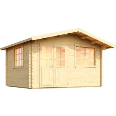 Abbildung von LASITA MAJA Gartenhaus &quot;NORDERNEY 2&quot;, (Set, inkl. Fussbodenbretter zum verlegen)