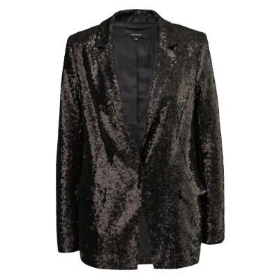 Abbildung von comma Long Blazer mit Pailletten