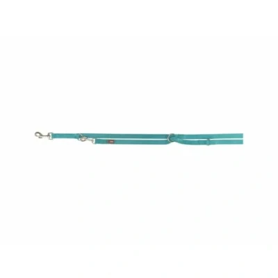 Abbildung von Trixie Hundeleine Premium Verstellbar Aqua Blau 200X1 cm (451173)