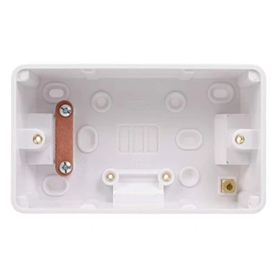 Abbildung von Schneider Electric Lisse 2 fach Oberflächenschneider, 40 mm