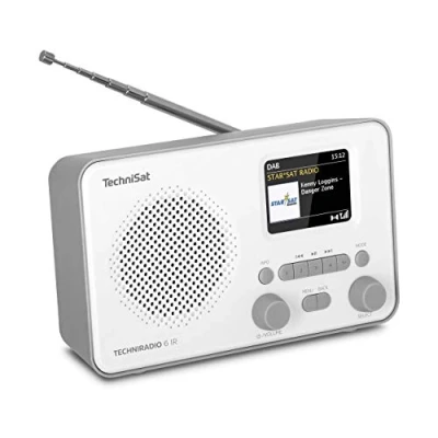 Abbildung von TechniSat TECHNIRADIO 6 IR Internet Radio (Digitalradio (DAB), FM Tuner, Tuner mit RDS, Internetradio, 3,00 W, Bluetooth, Netzbetrieb, Akkubetrieb, Farbdisplay, DAB+, UKW, Wecker)