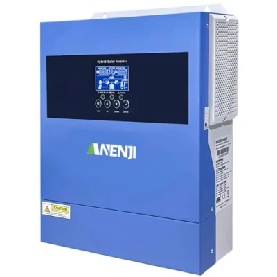 Abbildung von Aninerel 4000W Solar Hybrid Wechselrichter 24V netzunabhängiger Reiner Sinus DC auf 220V/230V AC mit 100A MPPT Solarregler Max. PV Eingang 500V,Arbeit Lithium Batterien