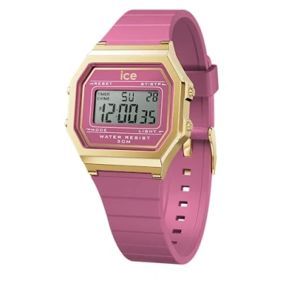 Abbildung von Ice Watch Retro Digitaluhr, Damen, Größe: One Size, Blush violet