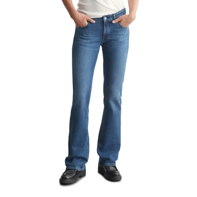 Abbildung von Marc O&#039;Polo Denim Nella Jeans Bootcut, Damen, Größe: 29x32, Dark blue