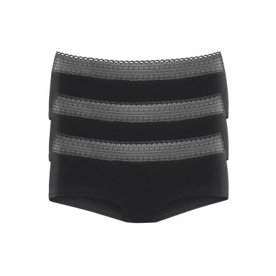 Abbildung von s.Oliver 3 PACK Panties, Damen, Größe: 32/34, Schwarz