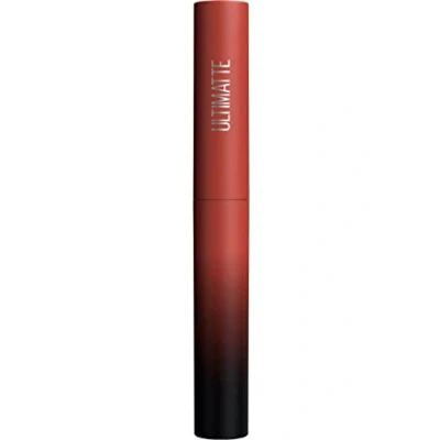 Abbildung von Maybelline New York Matter Lippenstift, Intensive Farbe und angenehmer Tragekomfort, Color Sensational Ultimatte, Farbe: Nr. 899 More Rust (Rot Braun), 1 x 2 g
