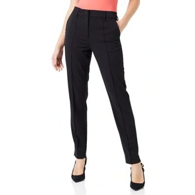 Abbildung von YAS Yasscoop Stoffhose, Damen, Größe: XXL, Black