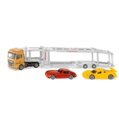 Abbildung von SUPER MAN Autotransporter, Modellfahrzeug