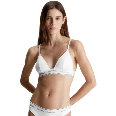 Abbildung von Calvin Klein Swimwear Triangel Bikini Top &quot;TRIANGLE RP&quot;, mit Logoschriftzügen auf dem Unterband