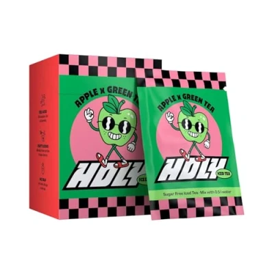Abbildung von HOLY Iced Tea® 10er Probier Box &#039;Honey Melon x Green Tea&#039; mit Honigmelonen Geschmack Pulver 10 Portionen Antioxidantien &amp; Superfoods Zuckerfreier Eistee Vegan natürlichen Fruchtaromen