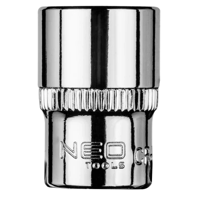 Abbildung von NEO TOOLS 08 452 Steckschlüsseleinsatz 1/4 12 mm Chrom Vanadium Stahl Sechskant
