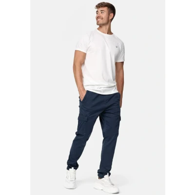Abbildung von Indicode Jeans Broadwick Cargohose, Herren, Größe: Large, Navy