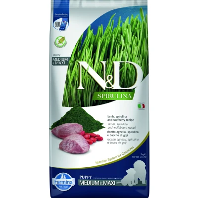 Abbildung von N&amp;D Spirulina Puppy Lamm medium/maxi 7 kg
