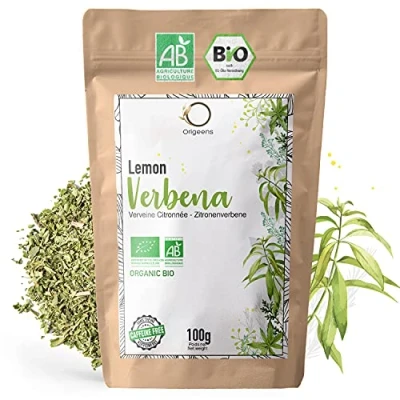 Abbildung von ORIGEENS Bio EISENKRAUT TEE 100gr Zitronenverbene Blätter, Verdauungs und Beruhigungstee Lemon Verbena