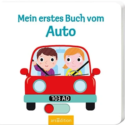 Abbildung von Mein erstes Buch vom Auto: mit stabilen Schiebern die Bestsellerreihe lustigen Schiebern, fördert Feinmotorik und den Spracherwerb für Kinder ab 18 Monaten