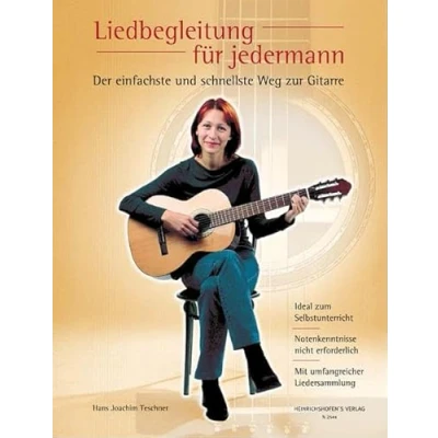 Abbildung von Liedbegleitung für jedermann: Der einfachste und schnellste Weg zur Gitarre