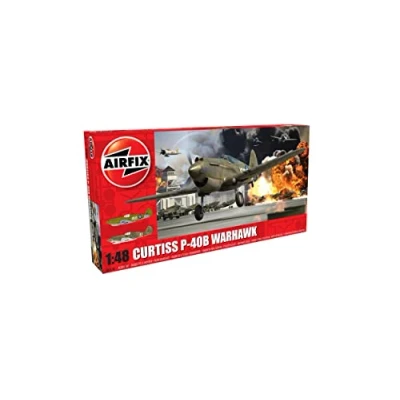 Abbildung von Curtiss P 40B Warhawk 1:48 Modellbausatz