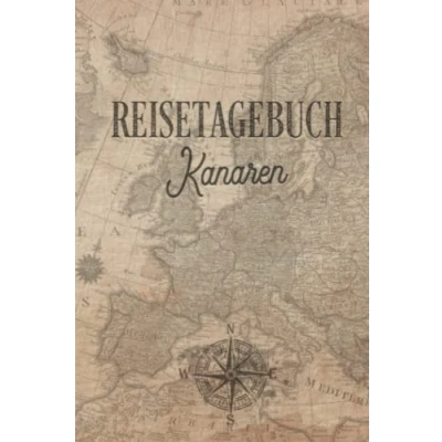 Abbildung von Reisetagebuch Kanaren: Urlaubstagebuch,Spanien Reise,Urlaubsreise Logbuch für 40 Reisetage Reiseerinnerungen und Sehenswürdigkeiten,Rundreise mit ... Geschenk Notizbuch, Abschiedsgeschenk