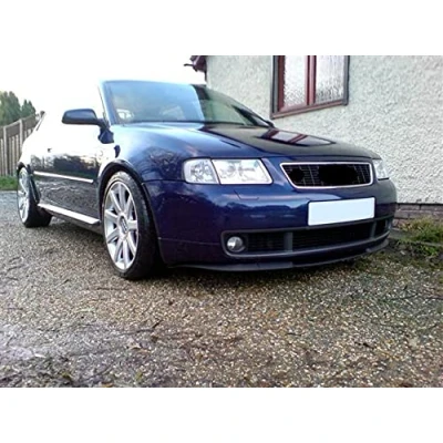 Abbildung von Cup Front Spoiler Lippe Schürze Ansatz ABS Lackierbar Schwarz
