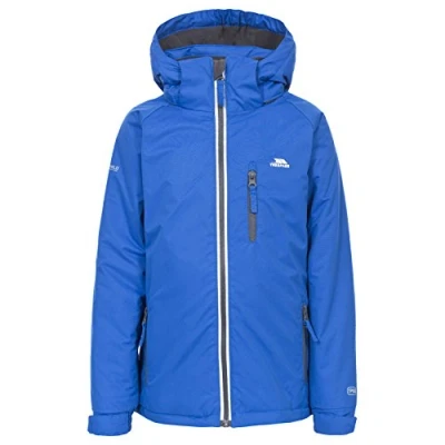 Abbildung von Trespass Cornell II, Electric Blue, 2/3, Warme Gepolsterte Wasserdichte Jacke mit abnehmbarer Kapuze für Kinder / Unisex Mädchen und Jungen, 2 3 Jahre, Blau