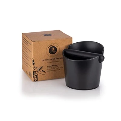 Abbildung von Buddys Ausklopfbehälter &quot;Buddy&#039;s Bar Barista Edition, Premium&quot;, 1 Behälter, für Espresso Kaffeesatz aus dem Siebträger, ABS