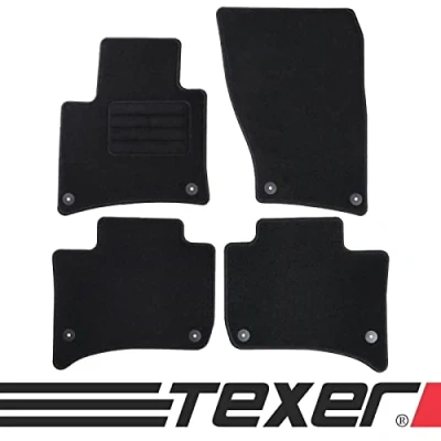 Abbildung von TEXER Textil Fußmatten Passend für Porsche Cayenne II Bj. 2010 2017 Basic