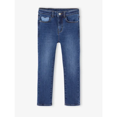 Abbildung von Vertbaudet Jeans Slim Fit für Kinder, Größe: 92/98, Dunkel blau