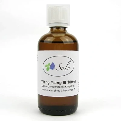 Abbildung von Sala Ylang ätherisches Öl 100% naturrein (100 ml Glasflasche)