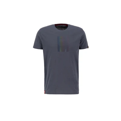 Abbildung von Alpha Industries T Shirt &quot;Alpha Men Shirts Rainbow Reflective Label T&quot;