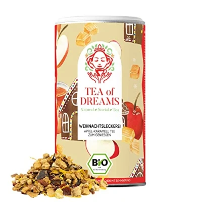 Abbildung von Weihnachtstee Bio &quot;Weihnachtsleckerei&quot; Apfel Karamell Tee loser 70g