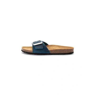 Abbildung von camel active Pantolette flach, Damen, Größe: 41, Navy Schuhe