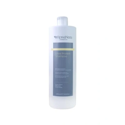 Abbildung von RosaNera Ultra Protein, Feuchtigkeitsspendendes Shampoo für trockenes und strapaziertes Haar mit Milchprotein, 1000 ml