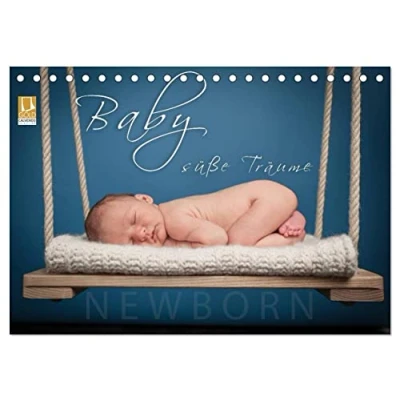 Abbildung von Baby süße Träume (Tischkalender 2025 DIN A5 quer), CALVENDO Monatskalender