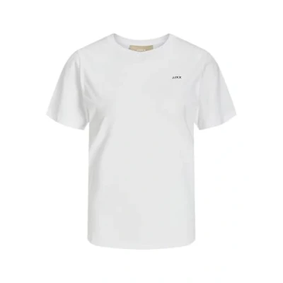 Abbildung von JJXX ANNA SS REG Every Small LOGO NOOS Tshirt basic, Damen, Größe: Medium, Bright white